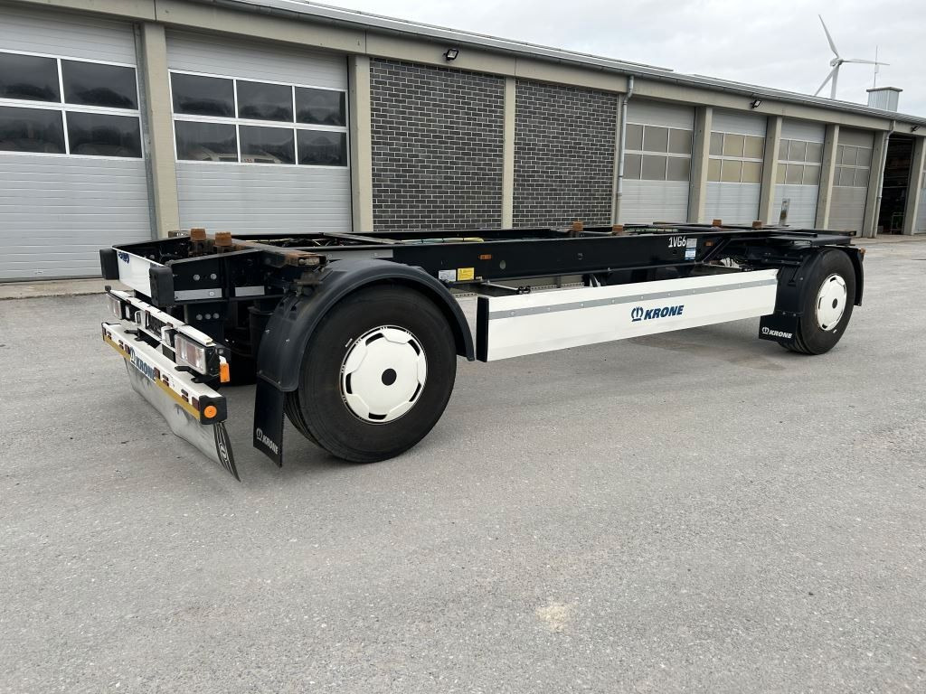 Krone 2 Achswechselfahrgestell, Typ: AZW 18 eL3B9 - Remolque portacontenedore/ Intercambiable: foto 5 Krone 2 Achswechselfahrgestell, Typ: AZW 18 eL3B9 - Remolque portacontenedore/ Intercambiable: foto 5