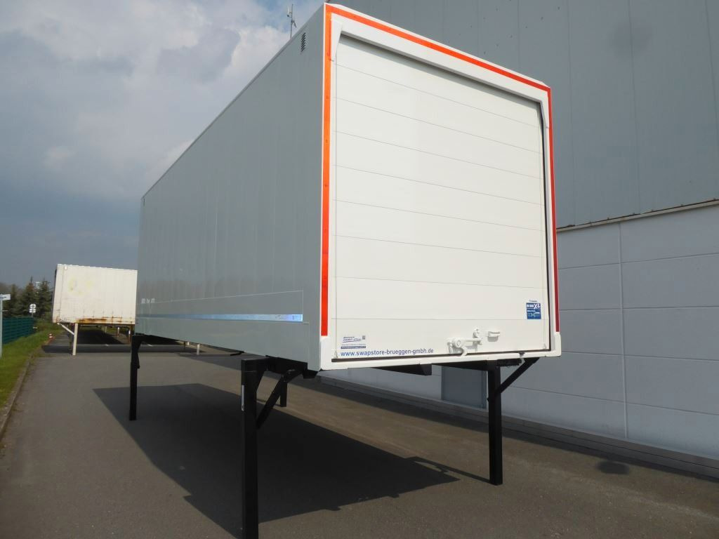 Caja cerrada Krone Wechselkoffer Heck Alu.- Rolltor: foto 1