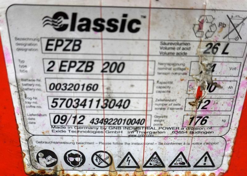 EXIDE 24 Volt 2 PzB 200 Ah - Acumulador: foto 5 EXIDE 24 Volt 2 PzB 200 Ah - Acumulador: foto 5
