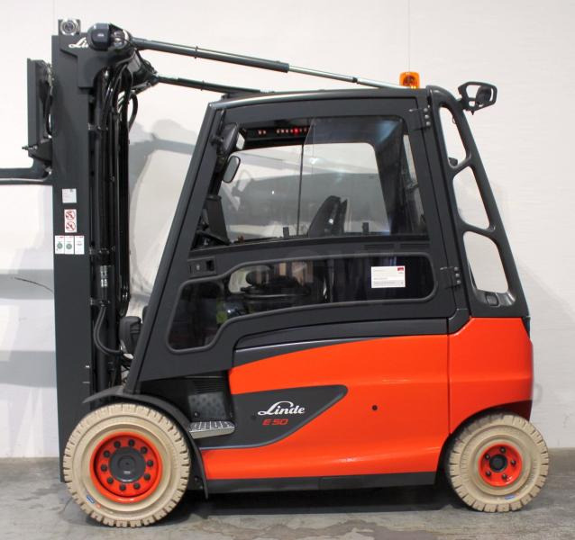 Linde E 50 HL 388 - Carretilla elevadora eléctrica: foto 3 Linde E 50 HL 388 - Carretilla elevadora eléctrica: foto 3