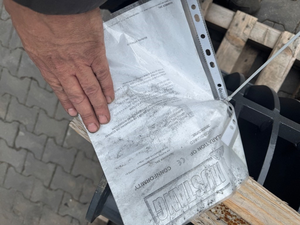 Pinza de manipulación para Maquinaria de construcción Mustang GRP 450 D: foto 6