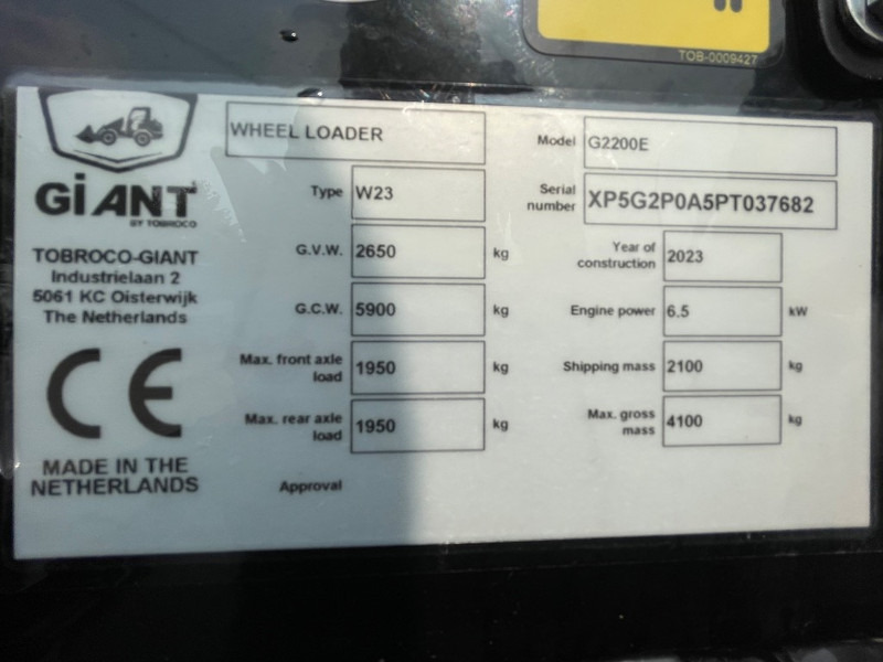 Giant G 2200 E - Cargadora de ruedas: foto 3 Giant G 2200 E - Cargadora de ruedas: foto 3