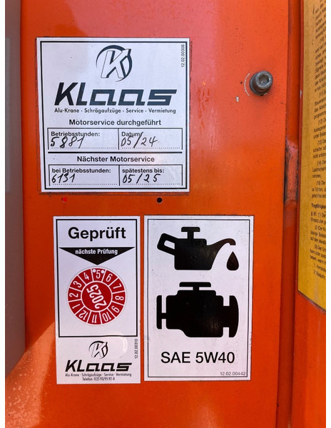 Grúa todo terreno Klaas K 28-34: foto 8