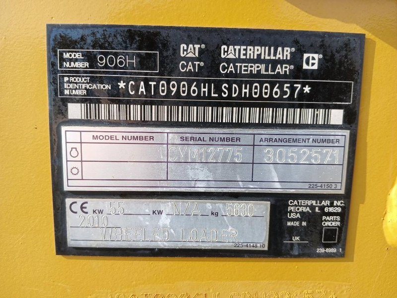 Cargadora de ruedas Cat 906H, Hjullastare: foto 14 Cargadora de ruedas Cat 906H, Hjullastare: foto 14