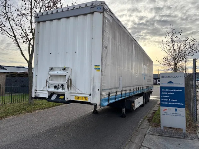 Krone SD 3 axle drum brake schuifzeil schuifdak - Semirremolque lona: foto 1 Krone SD 3 axle drum brake schuifzeil schuifdak - Semirremolque lona: foto 1