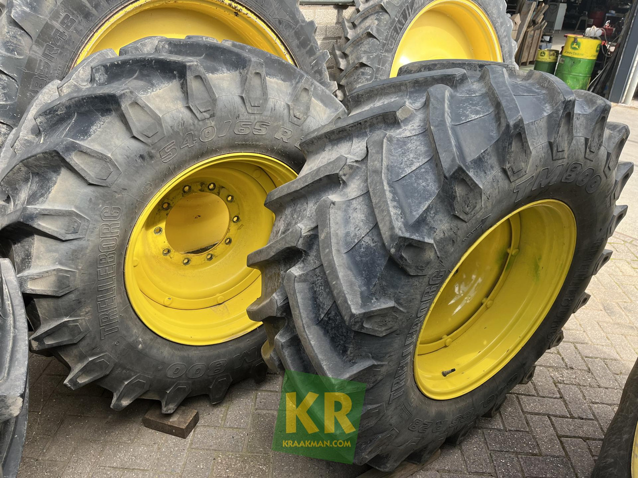 580/70r38 en 540/65r28 Trelleborg op wiel Trelleborg - Neumático para Maquinaria agrícola: foto 3 580/70r38 en 540/65r28 Trelleborg op wiel Trelleborg - Neumático para Maquinaria agrícola: foto 3