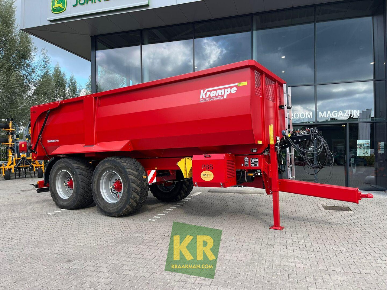 Krampe BIG BODY 700 - Remolque volquete agrícola: foto 1 Krampe BIG BODY 700 - Remolque volquete agrícola: foto 1