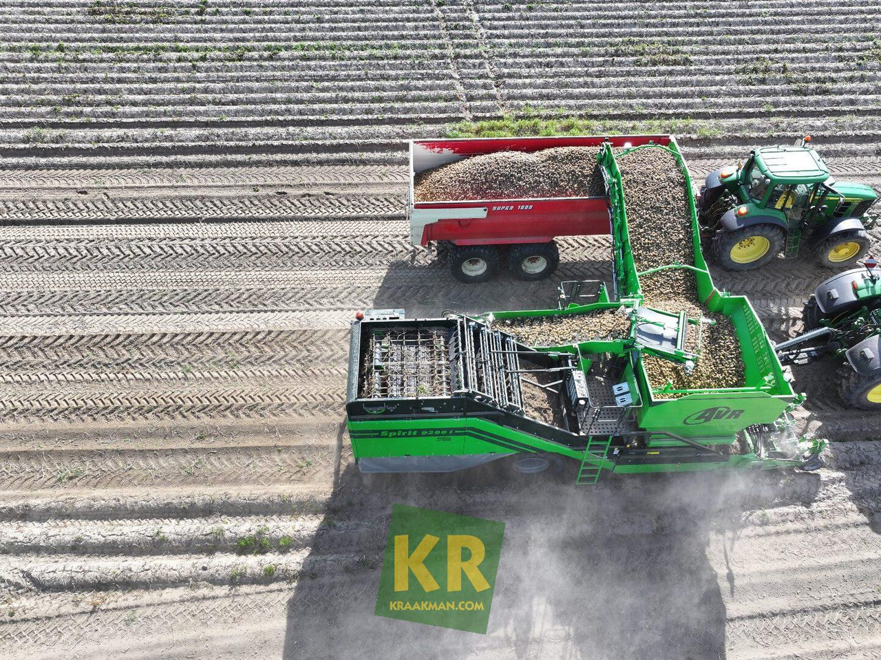 Spirit 9200 aardappelrooier AVR - Arrancadora de patatas: foto 5 Spirit 9200 aardappelrooier AVR - Arrancadora de patatas: foto 5