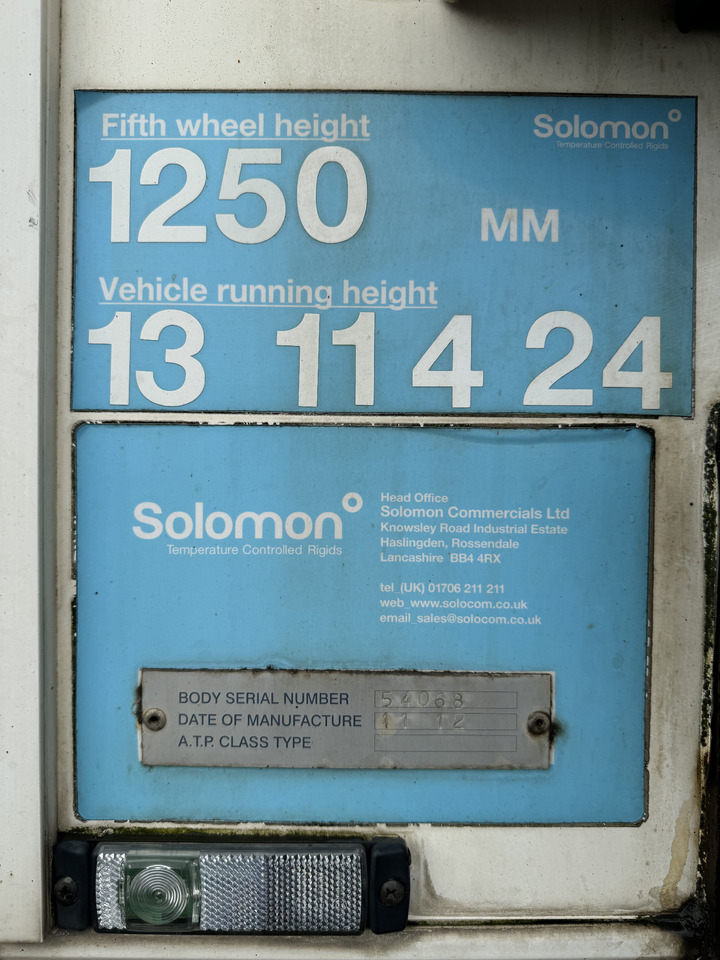 Semirremolque frigorífico 2012 SDC 10.4m Fridge Trailer: foto 8