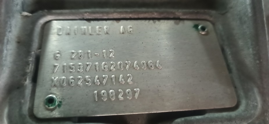 MERCEDES-BENZ G281-12 ACTROS - Caja de cambios y piezas para Camión: foto 4 MERCEDES-BENZ G281-12 ACTROS - Caja de cambios y piezas para Camión: foto 4