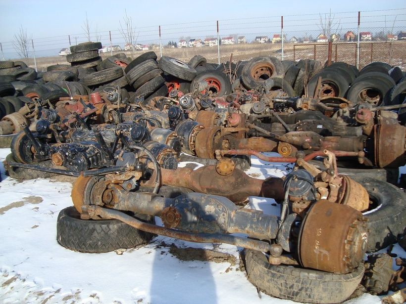 PRZEDNI MOST FRONT AXLE MERCEDES ACTROS MP2 MP3 AL7/56 DS 7,5 29/24 4x4 6x6 8x6 8x8 - Eje delantero: foto 2 PRZEDNI MOST FRONT AXLE MERCEDES ACTROS MP2 MP3 AL7/56 DS 7,5 29/24 4x4 6x6 8x6 8x8 - Eje delantero: foto 2