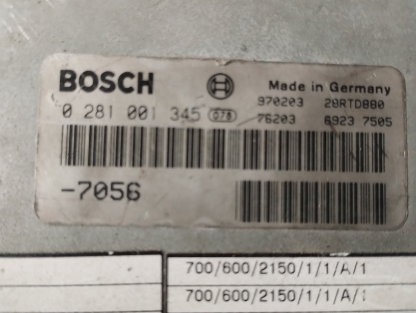 STEROWNIK SILNIKA MAN F2000 343 EDC0281001345 7056 51116157056 - Unidad de control: foto 2 STEROWNIK SILNIKA MAN F2000 343 EDC0281001345 7056 51116157056 - Unidad de control: foto 2