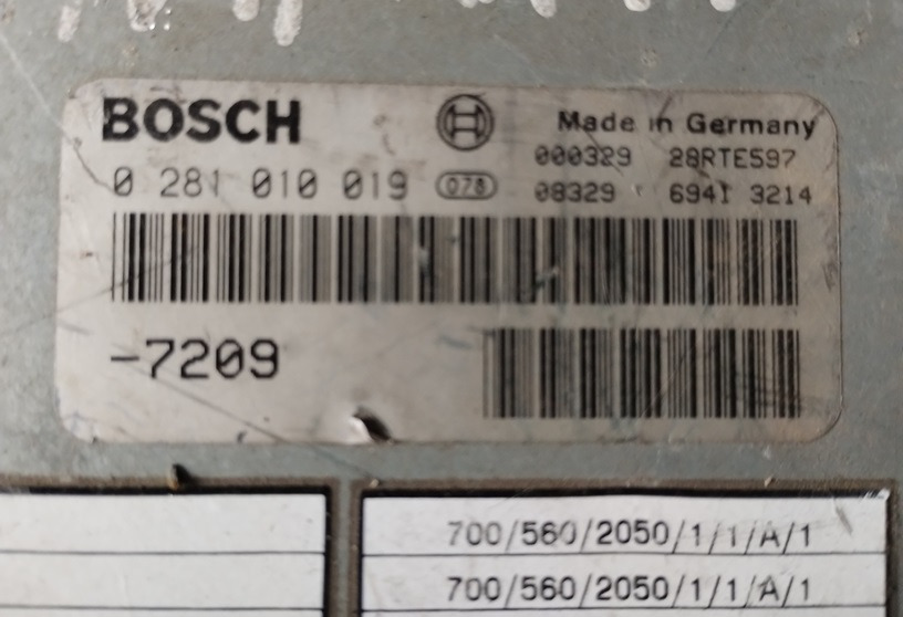 STEROWNIK SILNIKA MAN F2000 414 EDC 0281010019 7209 51116157209 - Unidad de control: foto 2 STEROWNIK SILNIKA MAN F2000 414 EDC 0281010019 7209 51116157209 - Unidad de control: foto 2