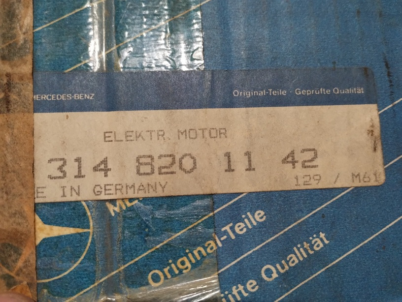 Silnik wycieraczek Mercedes 3148201142 12V 309 406 508 608 - Limpiaparabrisas: foto 2 Silnik wycieraczek Mercedes 3148201142 12V 309 406 508 608 - Limpiaparabrisas: foto 2