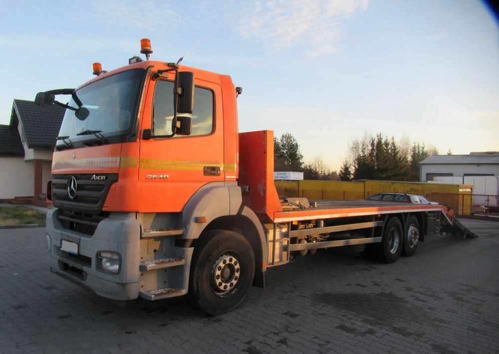 Mercedes-Benz Axor 2540 - Grua de remolque autos: foto 4 Mercedes-Benz Axor 2540 - Grua de remolque autos: foto 4