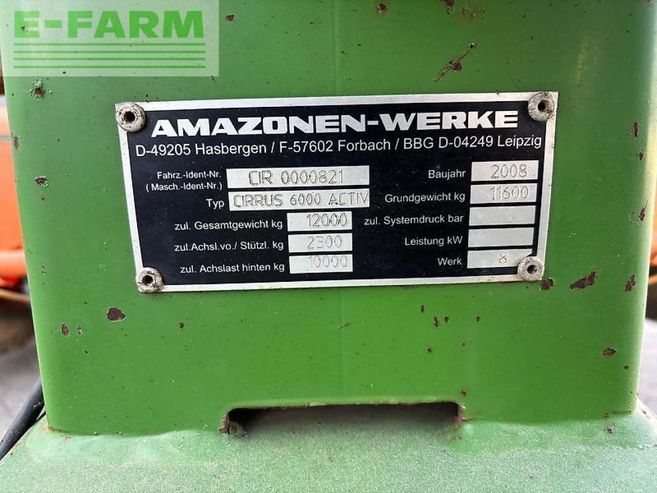Sembradora Amazone 6003-2: foto 14 Sembradora Amazone 6003-2: foto 14