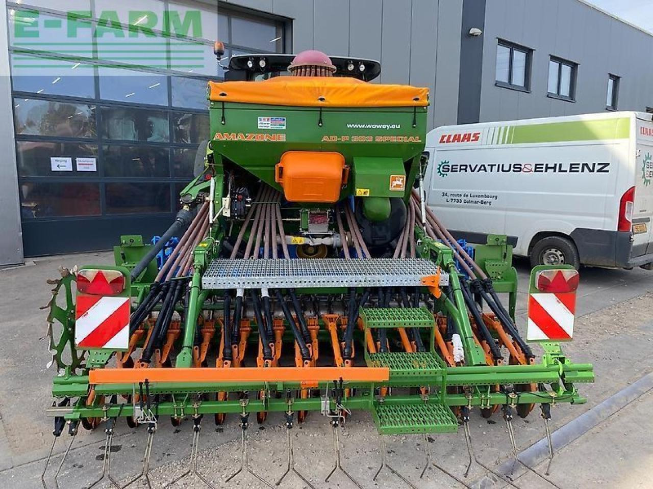 Amazone ad-p 303 spezial mit rabe corvus kreiselegge - Sembradora: foto 4 Amazone ad-p 303 spezial mit rabe corvus kreiselegge - Sembradora: foto 4