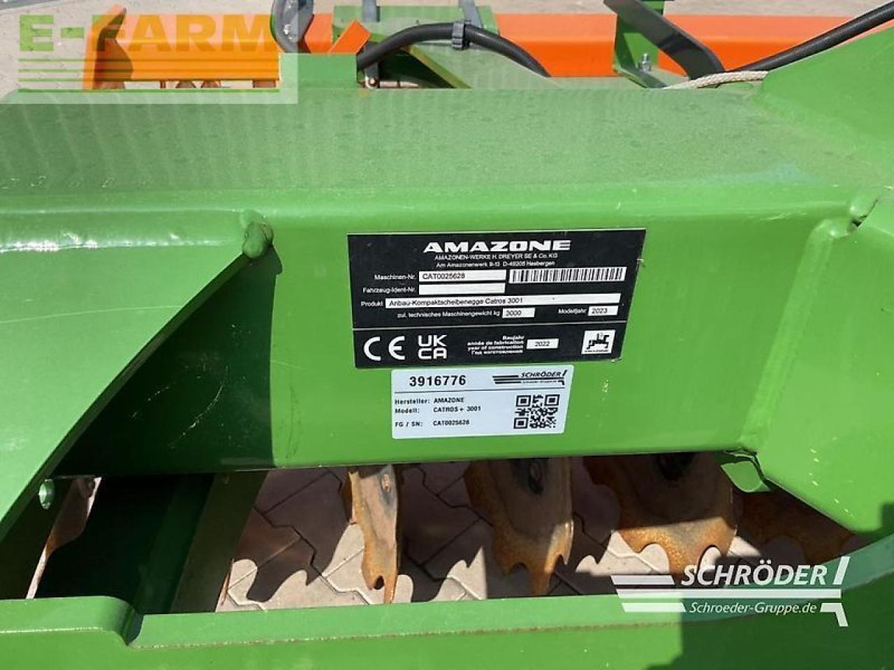 Amazone catros+ 3001 - Rastras: foto 3 Amazone catros+ 3001 - Rastras: foto 3