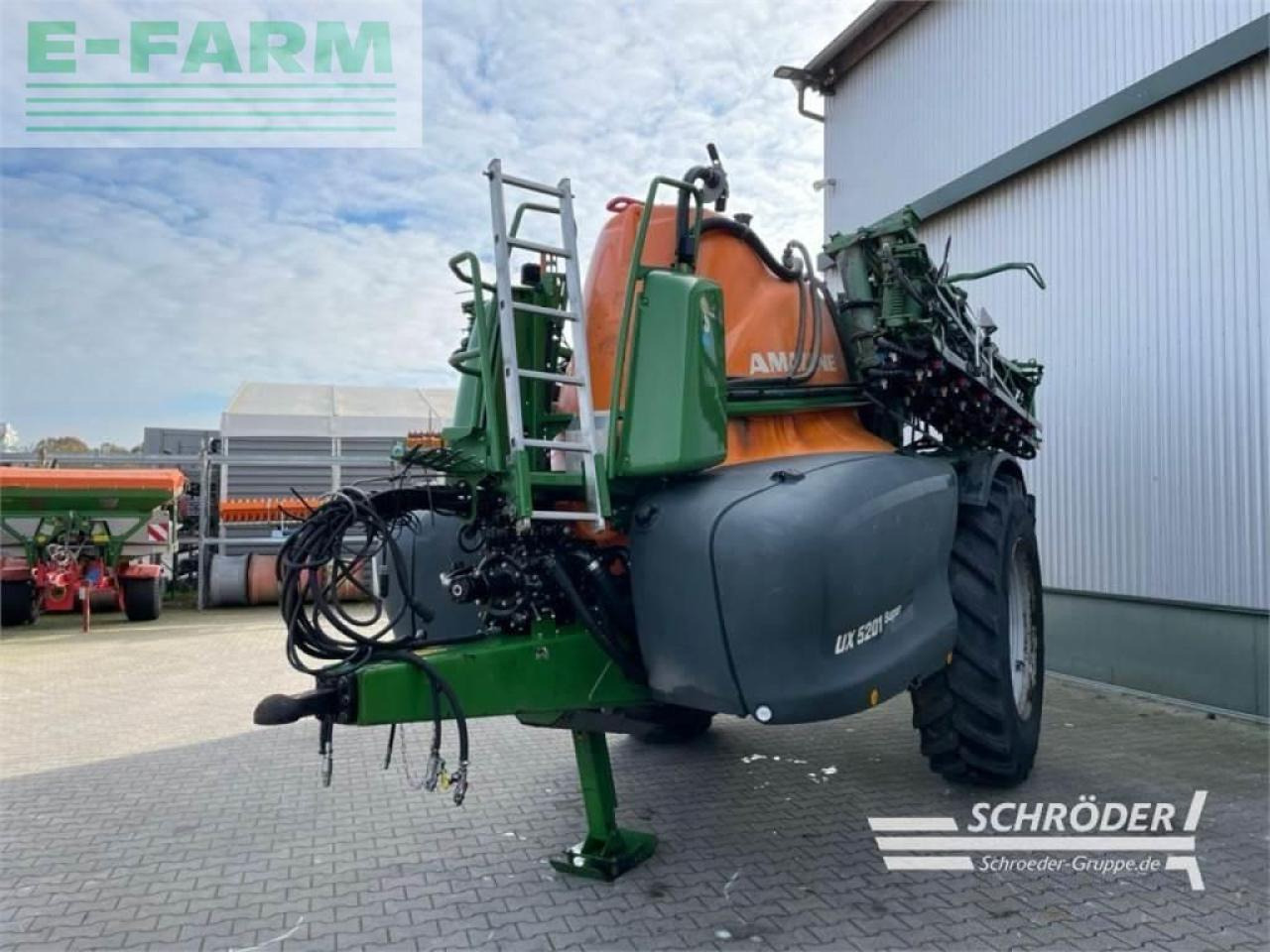 Amazone ux 5201 super - Pulverizador arrastrado: foto 5 Amazone ux 5201 super - Pulverizador arrastrado: foto 5