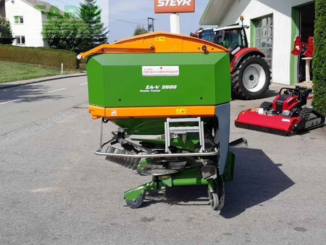 Amazone za-v 2600 profis tronic wiegestreuer - Esparcidor de fertilizantes: foto 4 Amazone za-v 2600 profis tronic wiegestreuer - Esparcidor de fertilizantes: foto 4