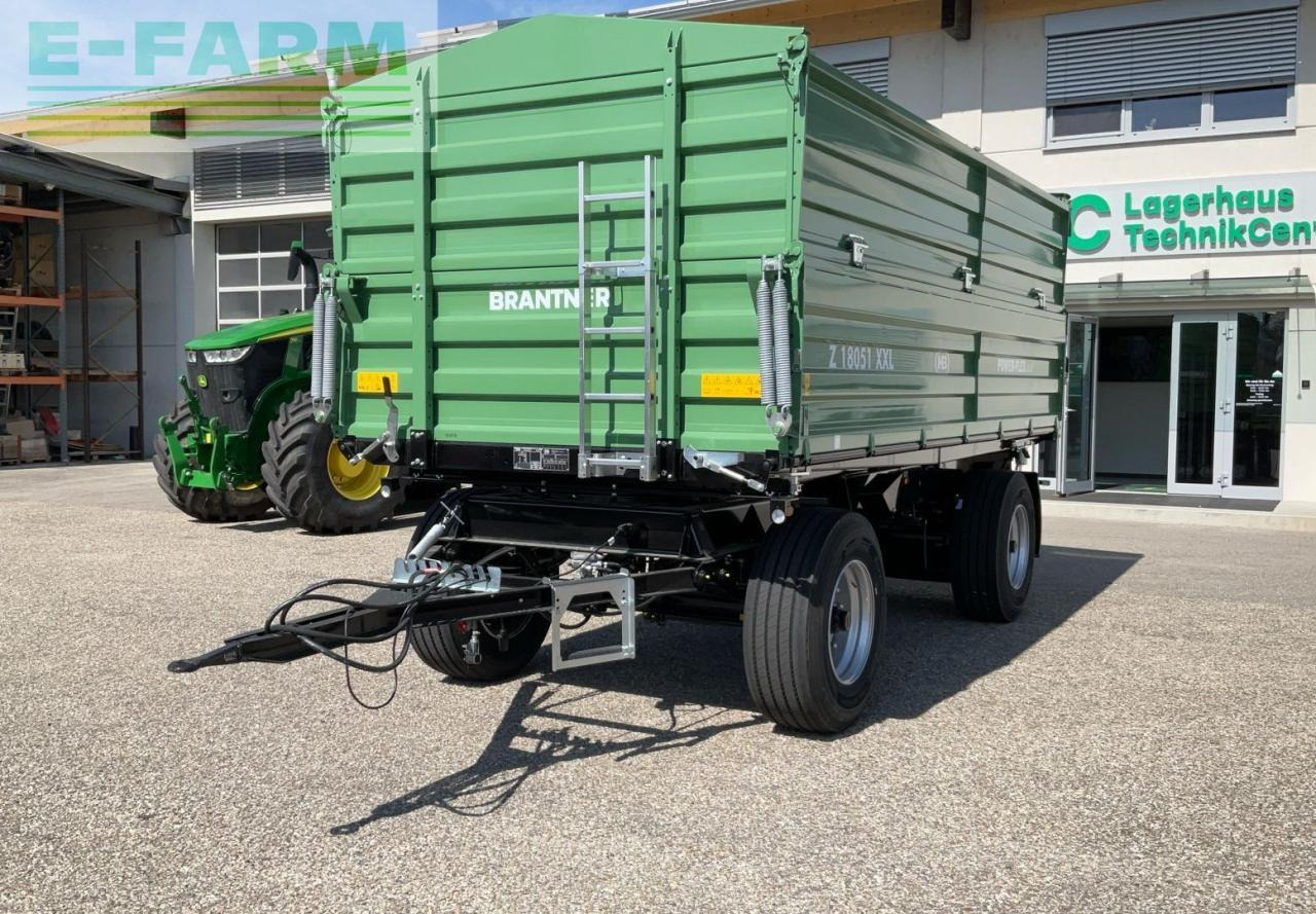 Brantner Z18051/2XXL - Remolque volquete agrícola: foto 1 Brantner Z18051/2XXL - Remolque volquete agrícola: foto 1