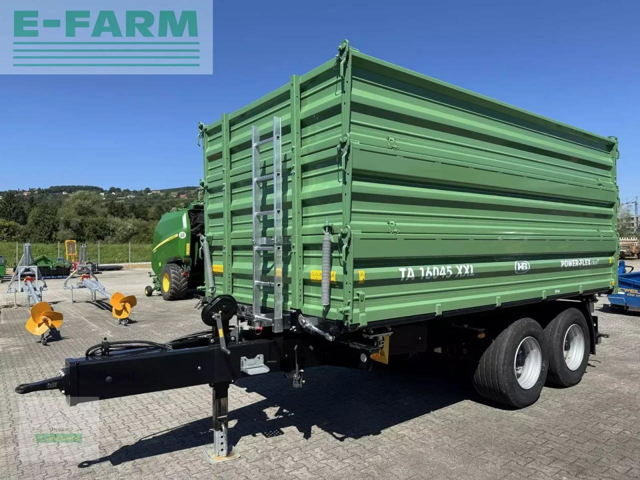 Brantner ta 16045/2 xxl - Remolque volquete agrícola: foto 2 Brantner ta 16045/2 xxl - Remolque volquete agrícola: foto 2