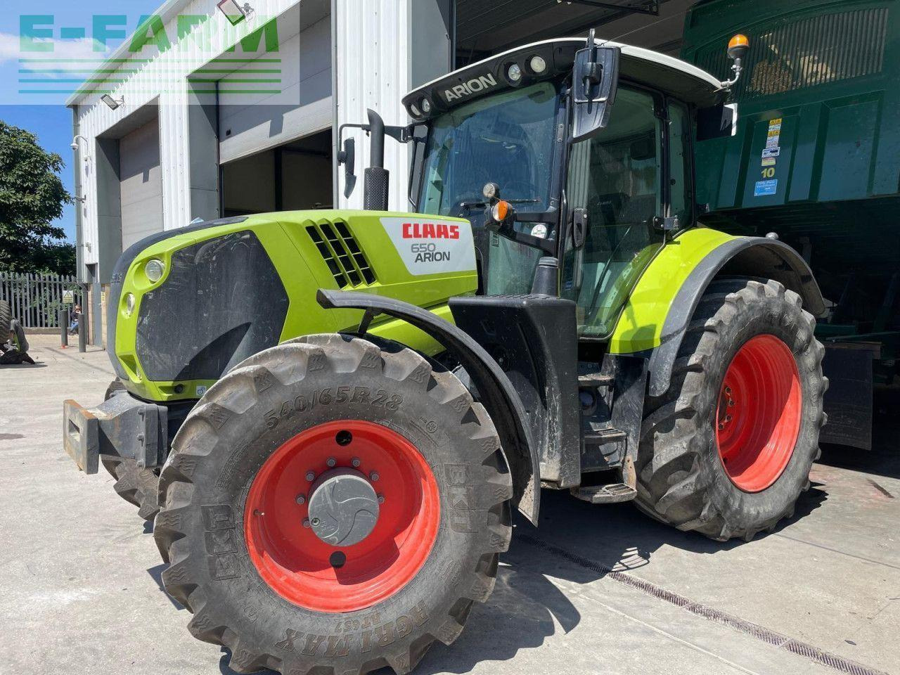 CLAAS ARION 650 - Tractor: foto 1 CLAAS ARION 650 - Tractor: foto 1