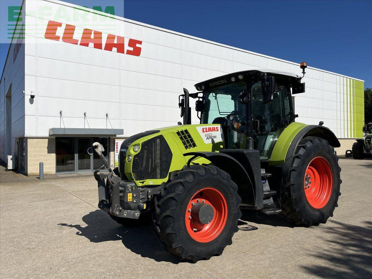CLAAS ARION 650 CIS+ - Tractor: foto 1 CLAAS ARION 650 CIS+ - Tractor: foto 1