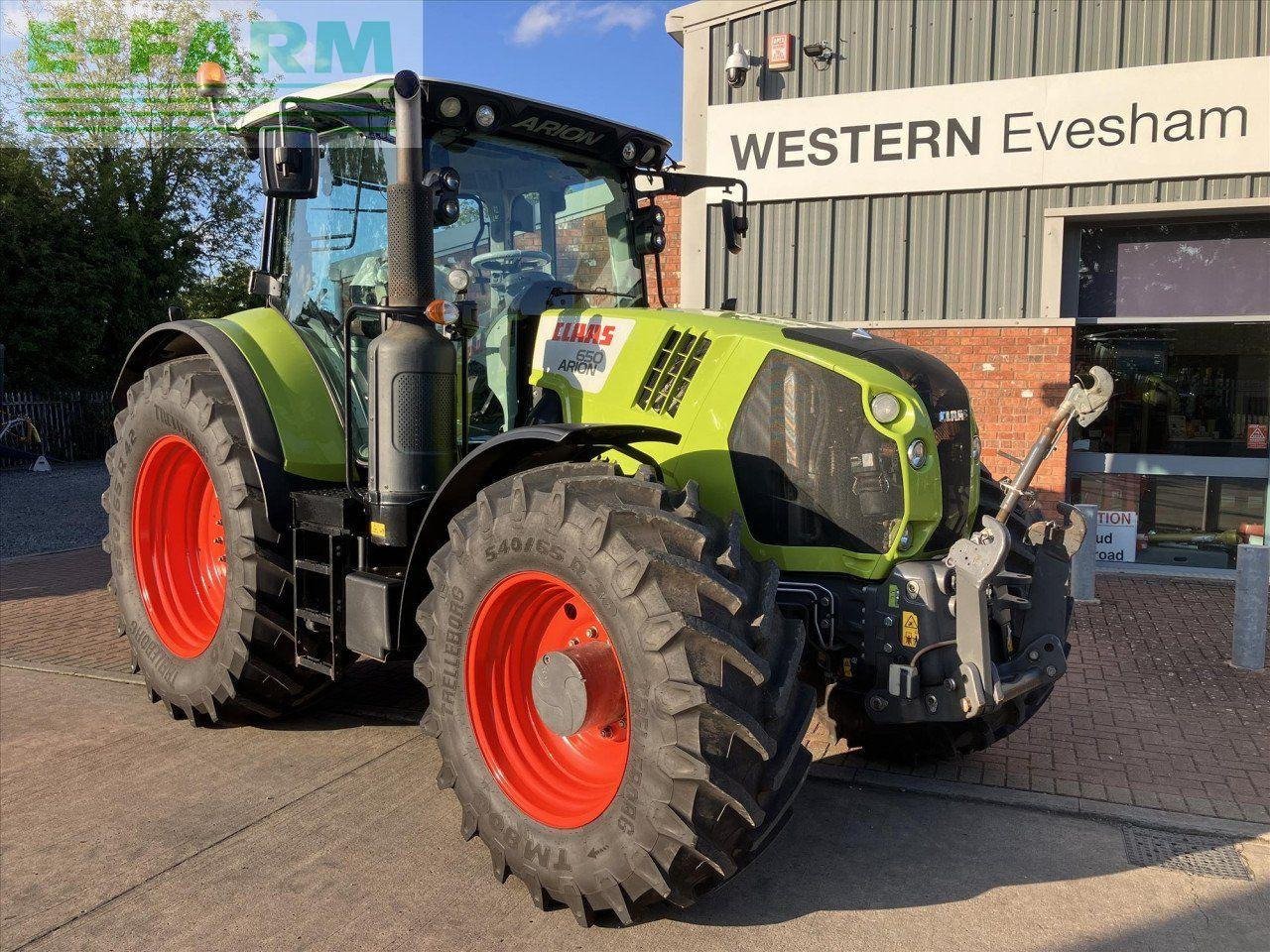 CLAAS ARION 650 CIS + - Tractor: foto 1 CLAAS ARION 650 CIS + - Tractor: foto 1
