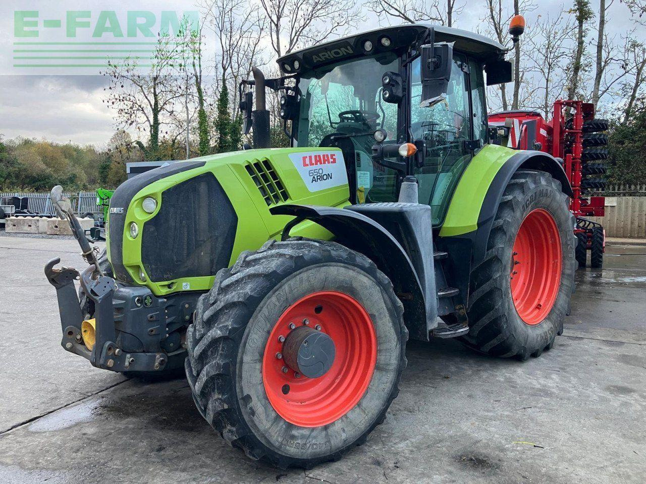 CLAAS ARION 650 ST4 CIS+ 50K CIS+ - Tractor: foto 1 CLAAS ARION 650 ST4 CIS+ 50K CIS+ - Tractor: foto 1
