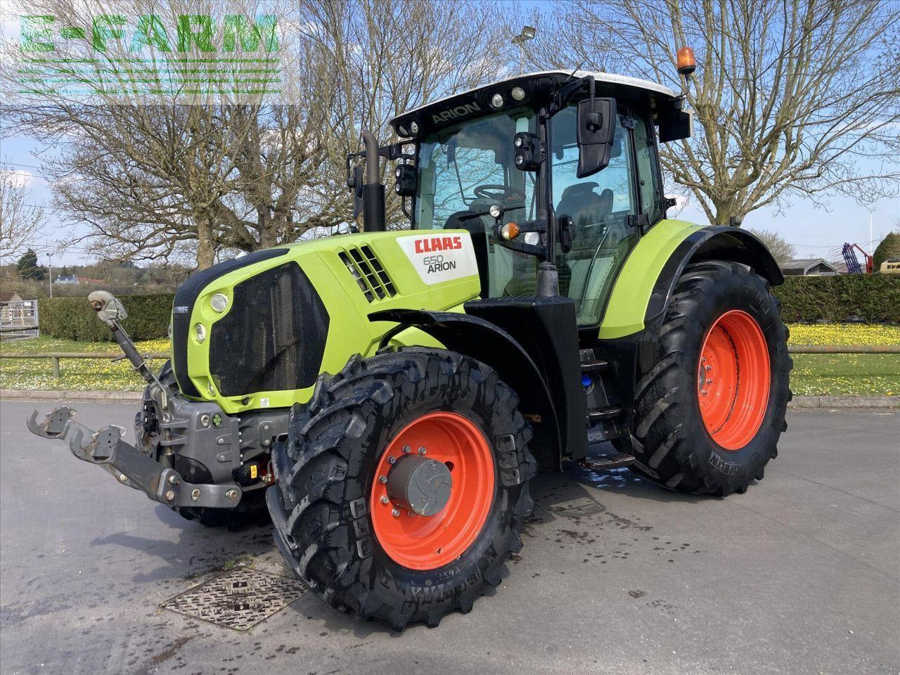 CLAAS ARION 650 T4I CIS 50K CIS - Tractor: foto 1 CLAAS ARION 650 T4I CIS 50K CIS - Tractor: foto 1