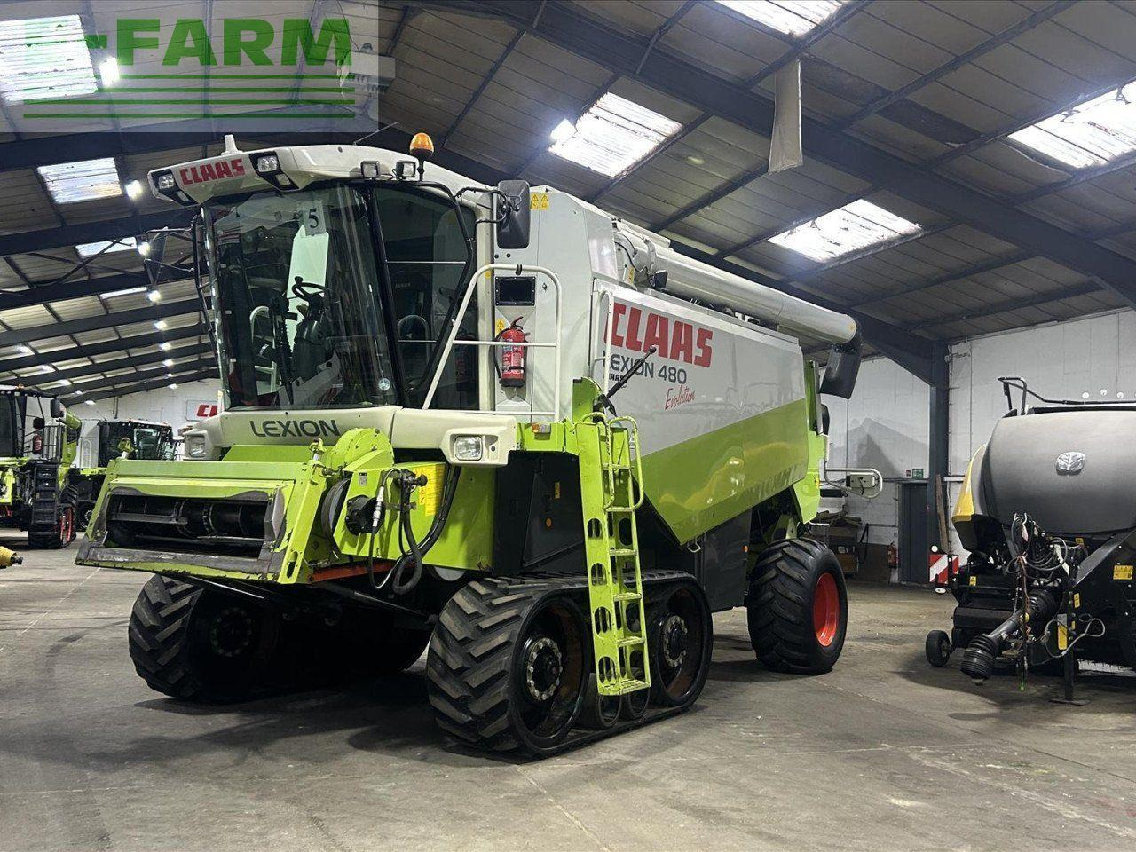 CLAAS LEXION 480 EVOLUTION TT - Cosechadora de granos: foto 1 CLAAS LEXION 480 EVOLUTION TT - Cosechadora de granos: foto 1