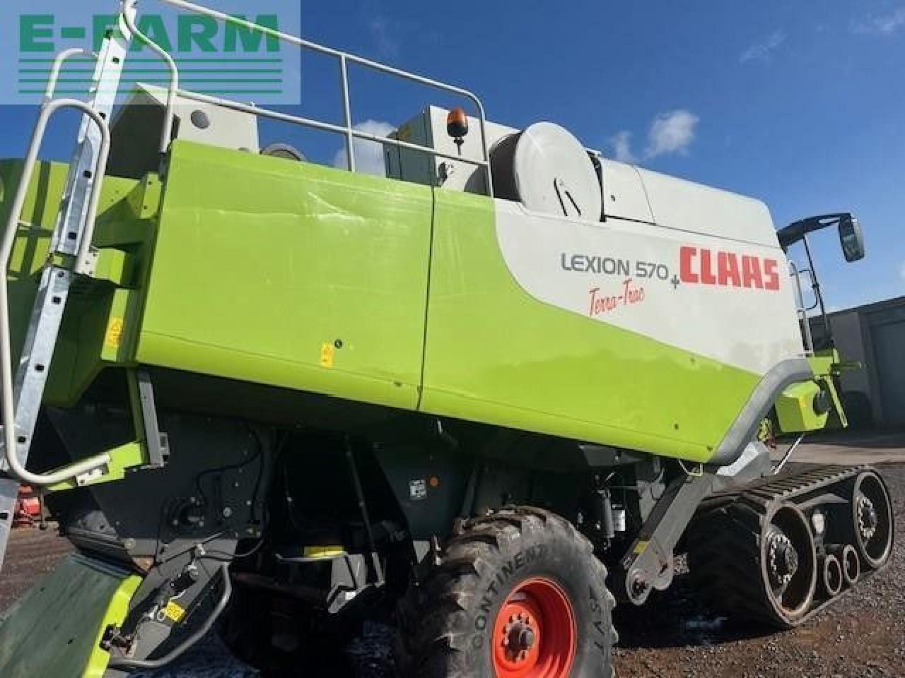 CLAAS LEXION 570 TT - Cosechadora de granos: foto 3 CLAAS LEXION 570 TT - Cosechadora de granos: foto 3