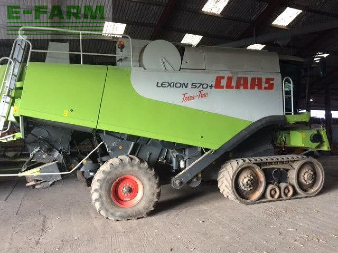 CLAAS LEXION 570 TT - Cosechadora de granos: foto 2 CLAAS LEXION 570 TT - Cosechadora de granos: foto 2