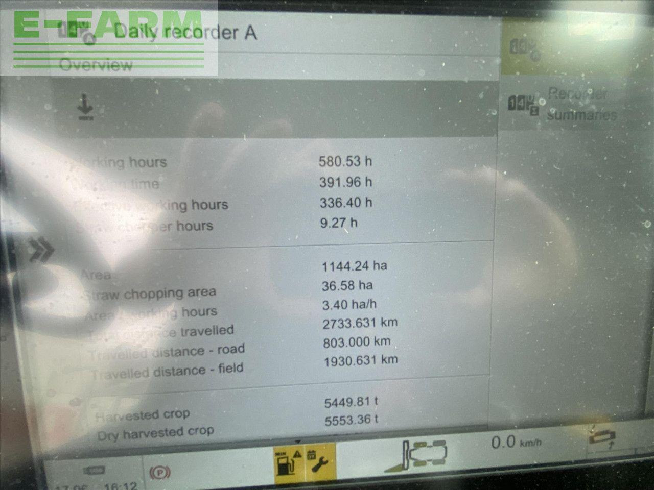 CLAAS TUCANO 580 4WD - Cosechadora de granos: foto 5 CLAAS TUCANO 580 4WD - Cosechadora de granos: foto 5