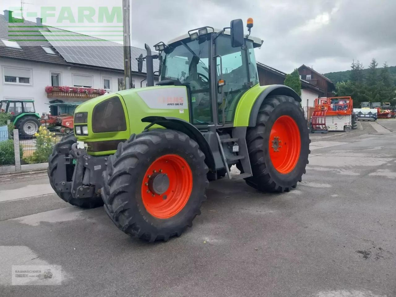 CLAAS ares 816 rz RZ - Tractor: foto 1 CLAAS ares 816 rz RZ - Tractor: foto 1