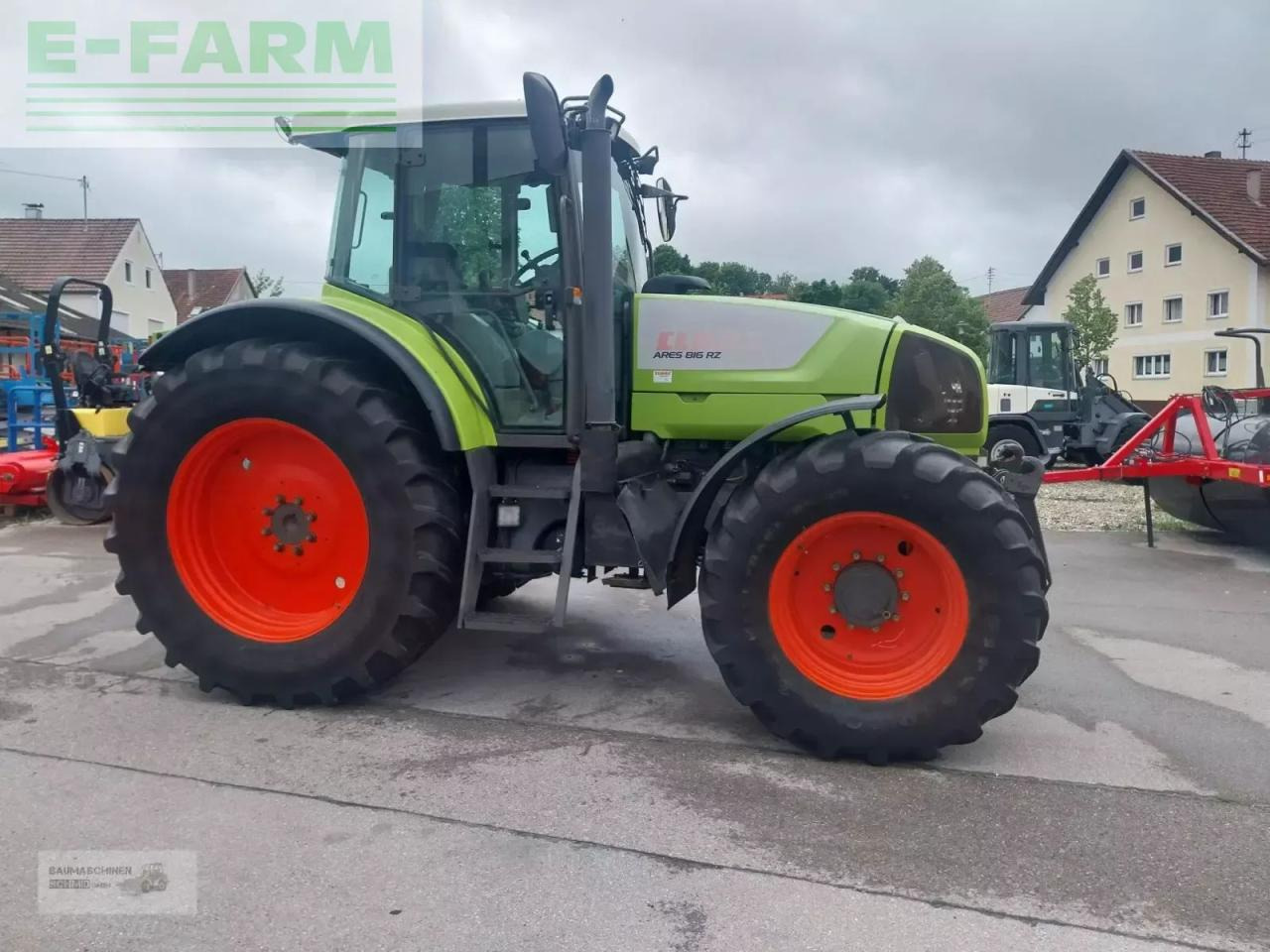 CLAAS ares 816 rz RZ - Tractor: foto 5 CLAAS ares 816 rz RZ - Tractor: foto 5