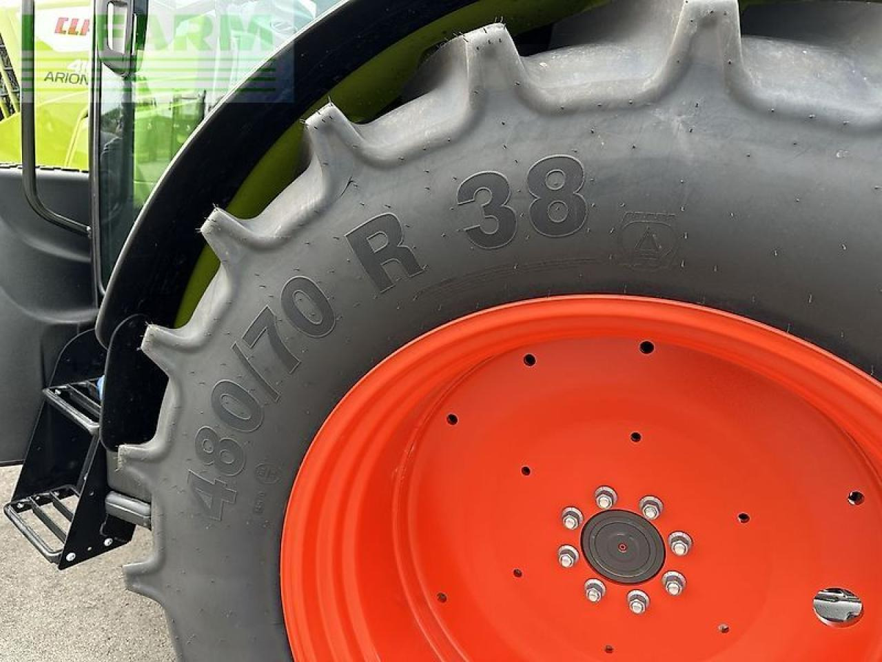 CLAAS arion 410 stage v (cis) - Tractor: foto 4 CLAAS arion 410 stage v (cis) - Tractor: foto 4