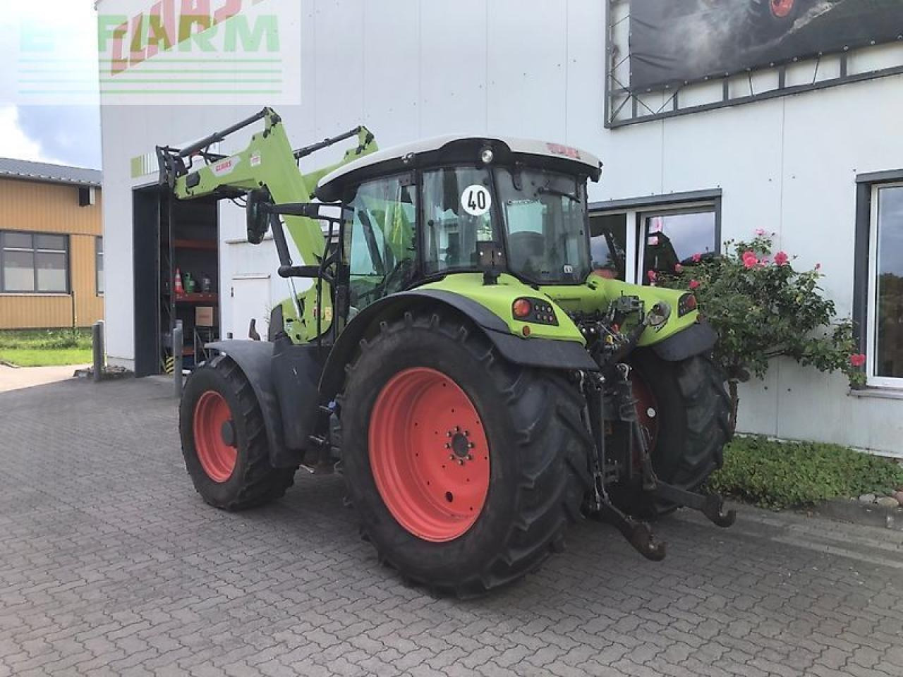 CLAAS arion 450 cis panoramic mit fl 120 c und fkh CIS - Tractor: foto 2 CLAAS arion 450 cis panoramic mit fl 120 c und fkh CIS - Tractor: foto 2