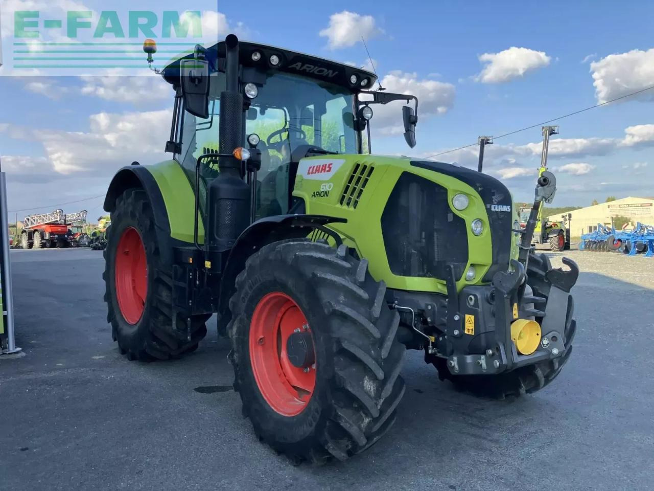 CLAAS arion 610 cis + pdf av CIS - Tractor: foto 5 CLAAS arion 610 cis + pdf av CIS - Tractor: foto 5