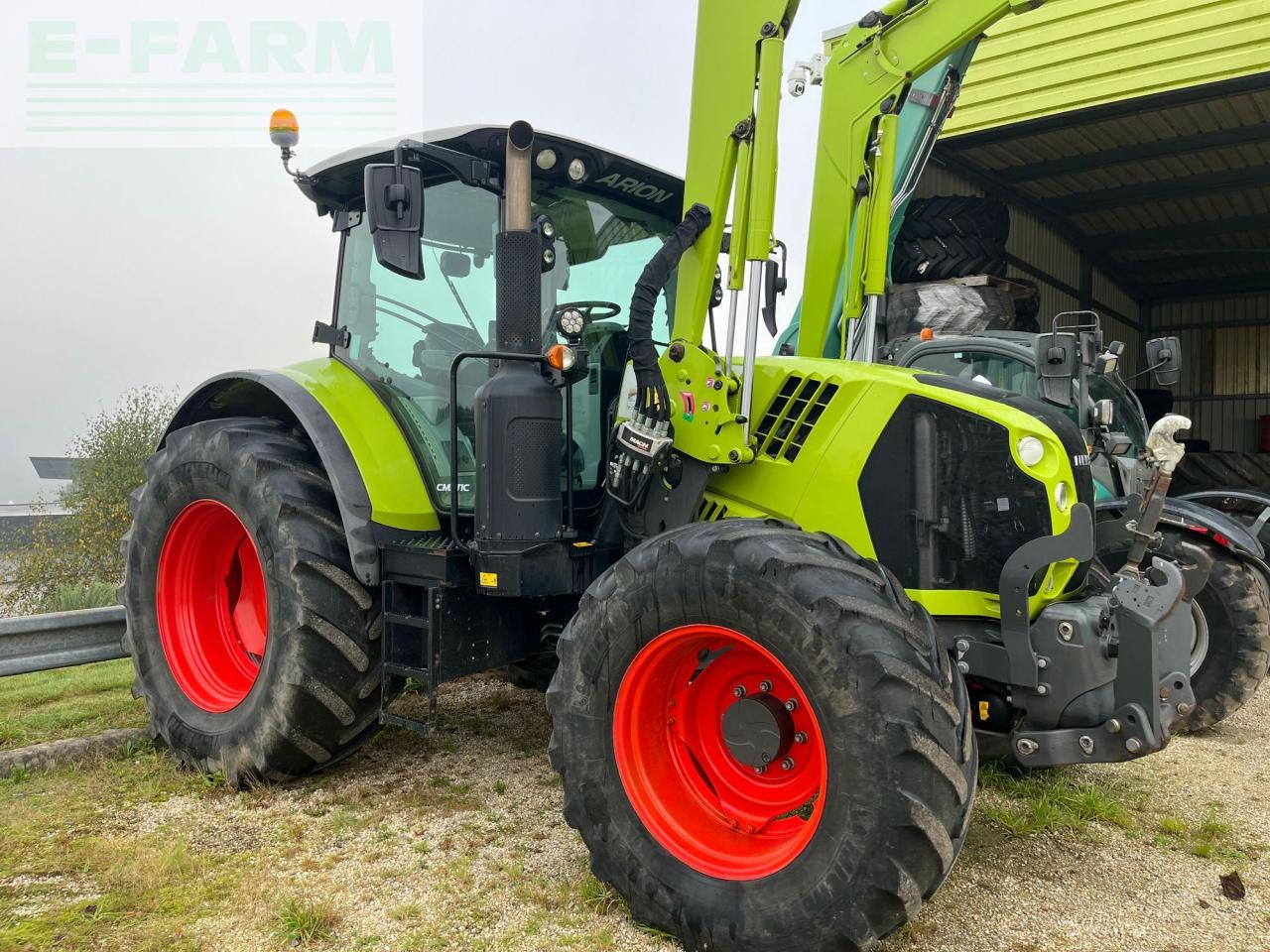 CLAAS arion 610 cmatic - Tractor: foto 1 CLAAS arion 610 cmatic - Tractor: foto 1
