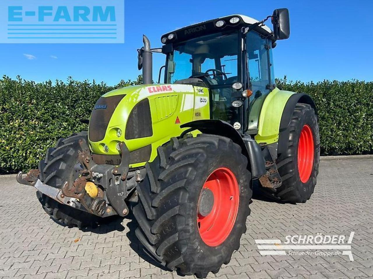 CLAAS arion 640 - Tractor: foto 1 CLAAS arion 640 - Tractor: foto 1