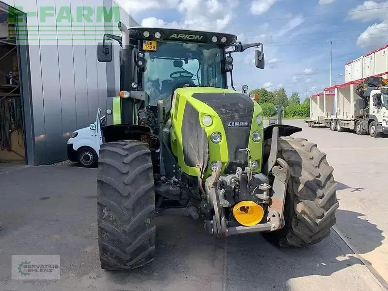 CLAAS arion 650 cebis hexa mit fronthydraulik + zapfwelle CEBIS - Tractor: foto 1 CLAAS arion 650 cebis hexa mit fronthydraulik + zapfwelle CEBIS - Tractor: foto 1