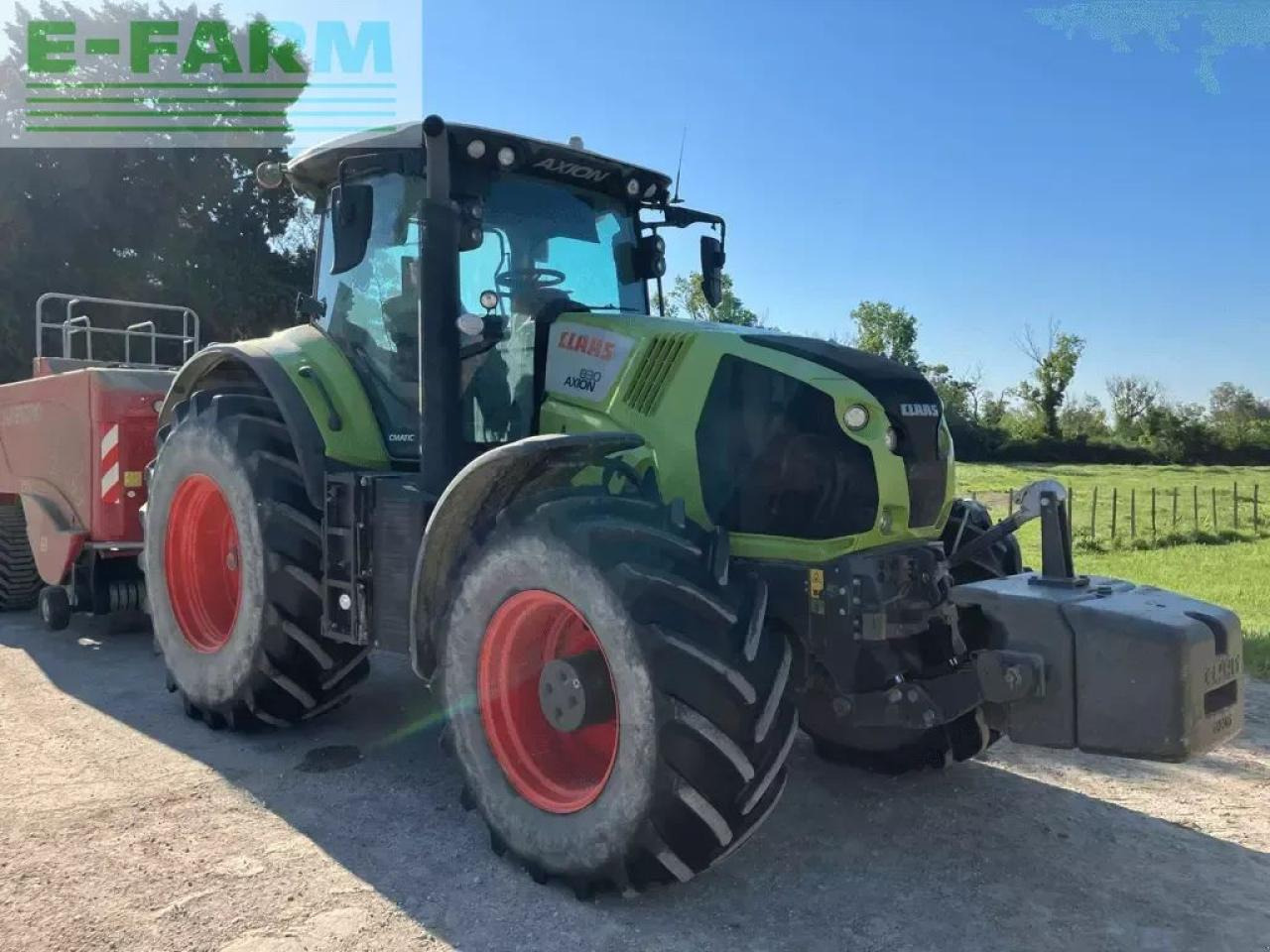 CLAAS axion 830 cmatic business CMATIC - Tractor: foto 3 CLAAS axion 830 cmatic business CMATIC - Tractor: foto 3