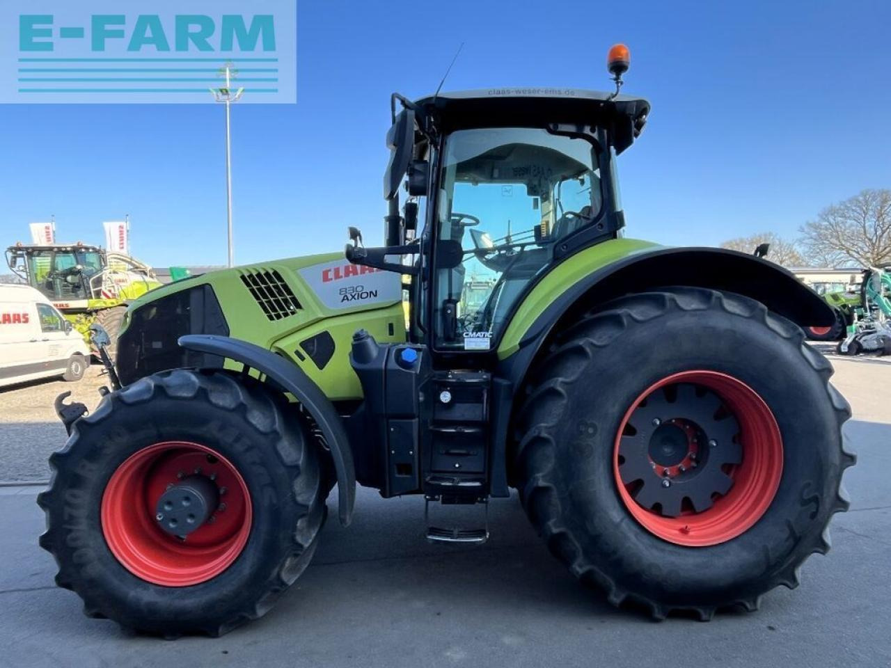 CLAAS axion 830 cmatic cebis, fkh + fzw, nur 3.965 h. CMATIC CEBIS - Tractor: foto 5 CLAAS axion 830 cmatic cebis, fkh + fzw, nur 3.965 h. CMATIC CEBIS - Tractor: foto 5