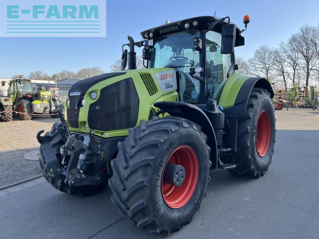 CLAAS axion 830 cmatic cebis, fkh + fzw, nur 3.965 h. CMATIC CEBIS - Tractor: foto 1 CLAAS axion 830 cmatic cebis, fkh + fzw, nur 3.965 h. CMATIC CEBIS - Tractor: foto 1
