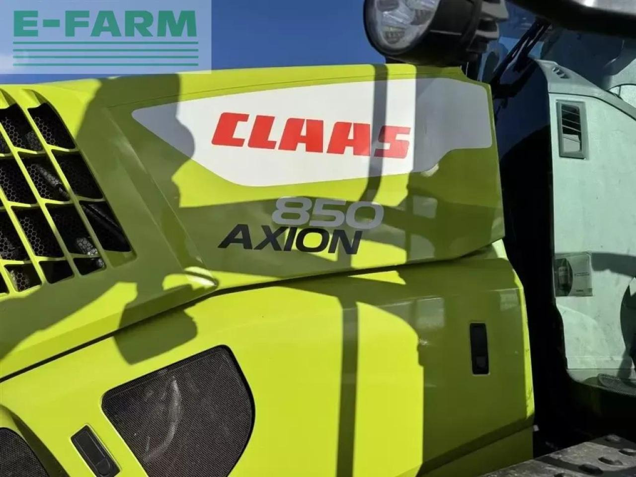 Tractor CLAAS axion 850 cmatic CMATIC: foto 7