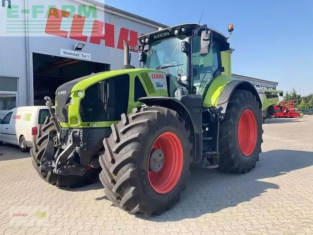 CLAAS axion 930 - Tractor: foto 1 CLAAS axion 930 - Tractor: foto 1