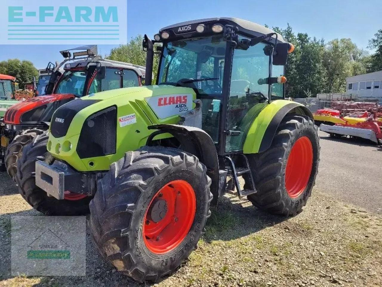 CLAAS axos 340 - Tractor: foto 1 CLAAS axos 340 - Tractor: foto 1