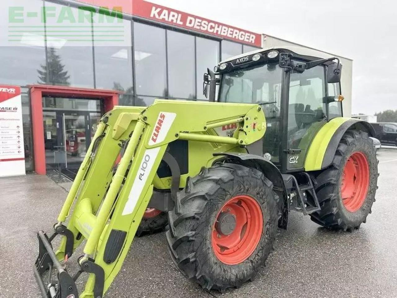 CLAAS axos 340 cx CX - Tractor: foto 2 CLAAS axos 340 cx CX - Tractor: foto 2